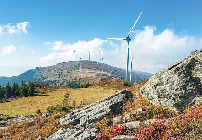 PB: ©: Windpark Handalm Steiermark Popp-Hackner-Photography