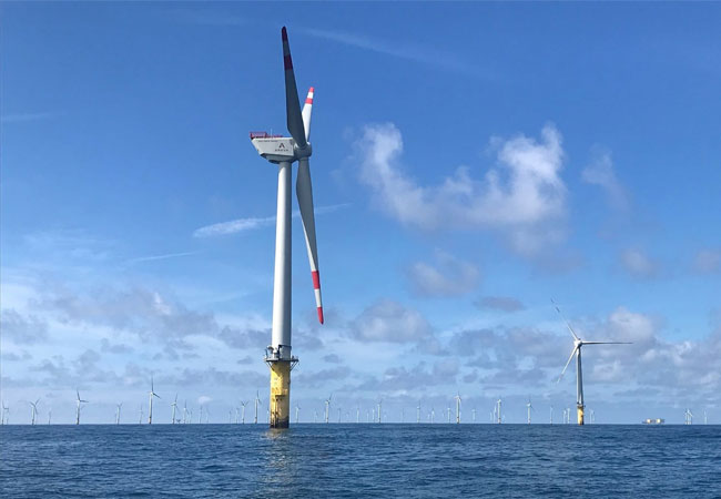 PB: Die Verfügbarkeit im OWP alpha ventus hat sich seit der Übernahme der Wartung durch die Deutsche Windtechnik mehr als verdoppelt. / ©: Deutsche Windtechnik AG