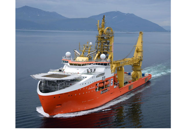 PB: Solstad Offshore’s subsea construction support vessel Normand Maximus is taking onboard the CORE emissions tracking system. / Photo: Solstad Offshore