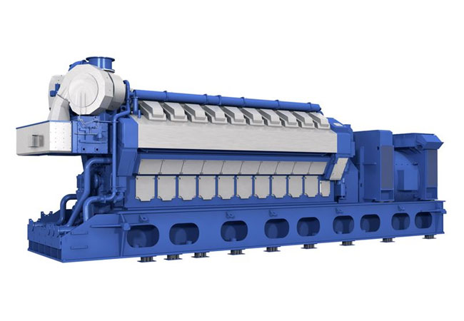 PB: Wärtsilä 34SG engine / ©: Wärtsilä