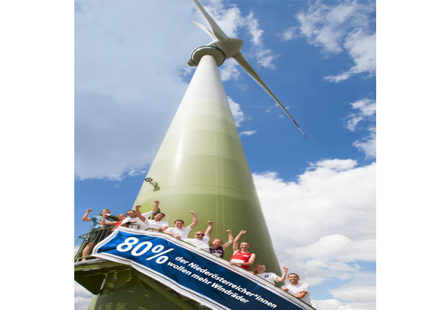 PB: 80 Prozent der Befragten in Niederösterreich für den Ausbau der Windkraft / Bild: © Astrid Knie