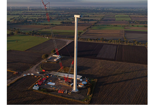 PB: ENERCON installiert erste EP3-Turbine mit E-Gondel