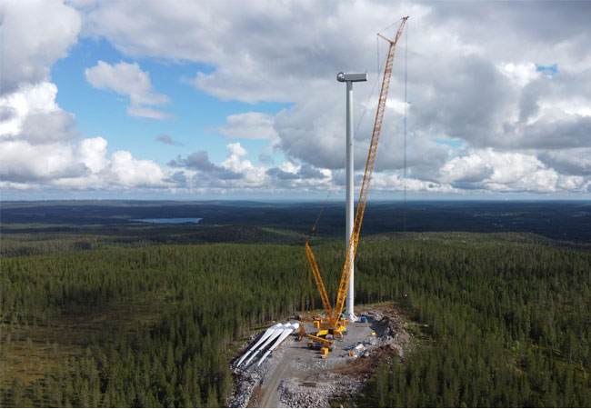Finnlands größter Windkraftbetreiber bestellt 100 MW-Windturbinen bei Nordex