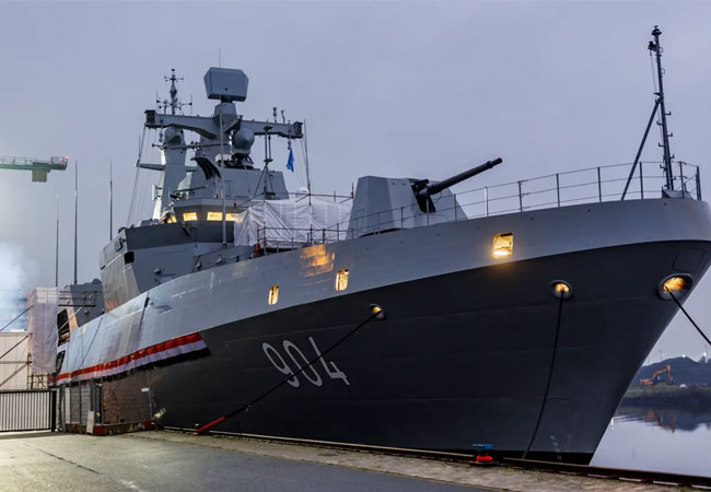 PB: Großer Festakt in Bremerhaven; Ägyptische Marine übernimmt erste Fregatte von thyssenkrupp Marine Systems