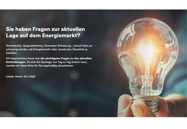 PB: Sie haben Fragen zur aktuellen Lage auf dem Energiemarkt?