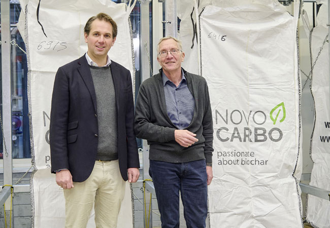 PB: Jörg zu Dohna, CEO bei Pyreg und Dr. Wilfried Spintig, COO bei thyssenkrupp rothe erde.
