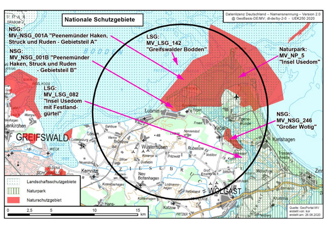 PB: Karte aus dem Sachverständigengutachten