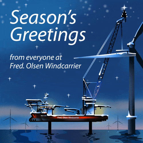 PB: Fred. Olsen Windcarrier hat 5,5 GW Offshore-Windturbinen errichtet