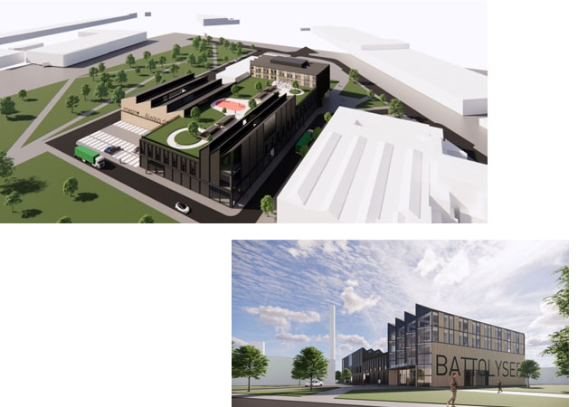 PB: Konzeptentwurf Battolyser Systems Factory | Quelle: Kraaijvanger Architects
