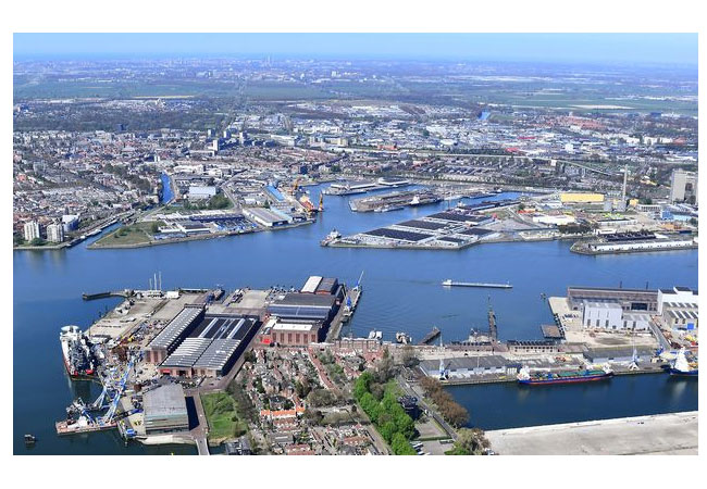 PB: Luftaufnahme des M4H-Gebiets | Foto: Hafenbetrieb Rotterdam - Danny Cornelissen