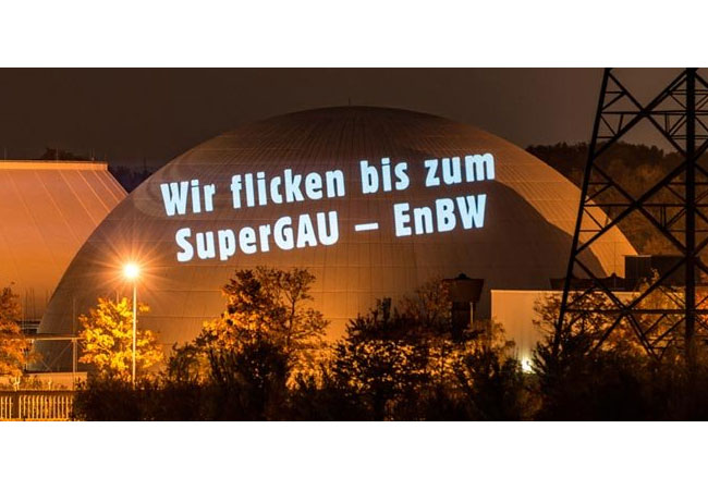 PB: Riss-Reaktor Neckarwestheim‑2 / Foto: Stefan Mayer