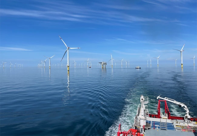 PB: Grünstrom aus Windparks Nordsee Ost und Amrumbank West geht ab 2025 an 12 Großkunden / ©: RWE Supply & Trading GmbH