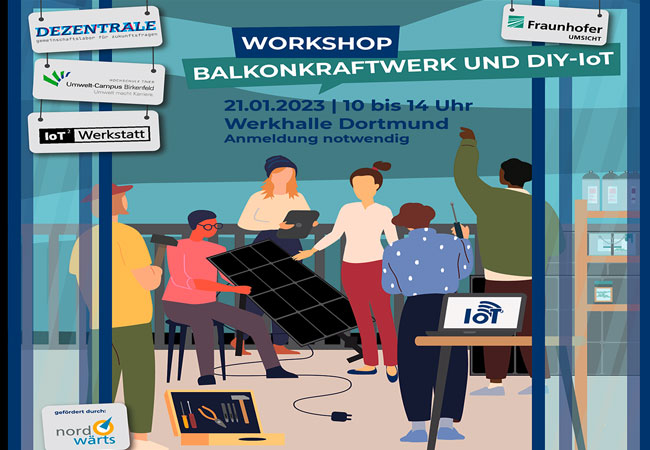 PB: Forscher empfehlen Workshop für ein eigenes Kraftwerk auf dem Balkon