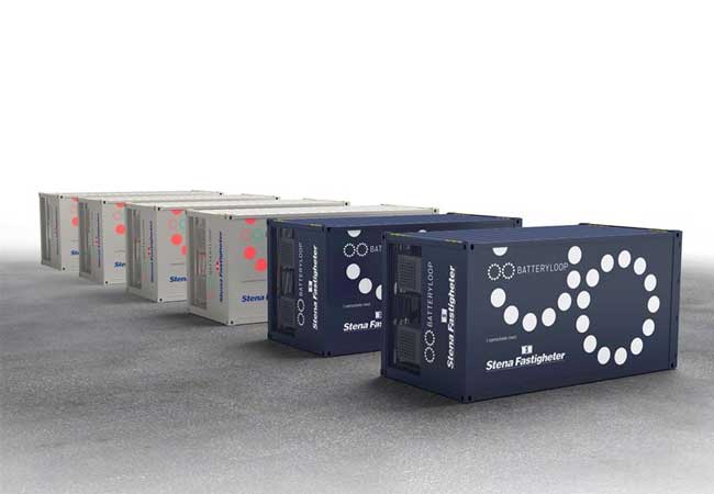 PB: BatteryLoop delivers six energy storage systems to Stena Fastigheter / Photographer: BatteryLoop