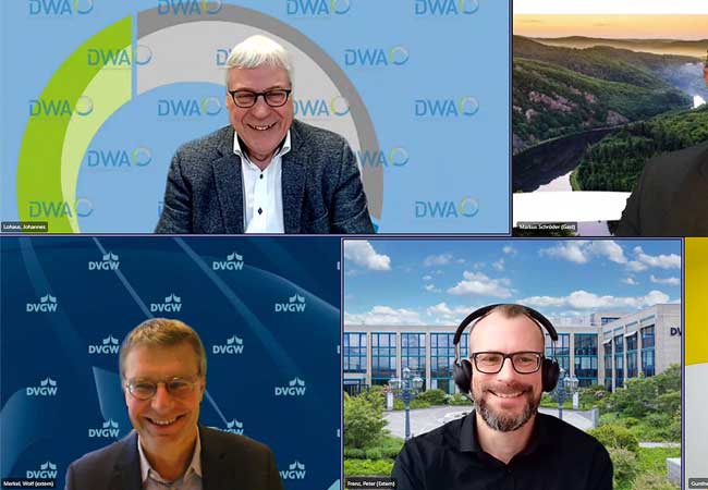 PB: Vertreter von buildingSMART, DVGW und DWA; © DVGW