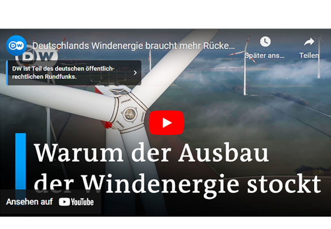 Videobild: Deutschlands Windenergie braucht mehr Rückenwind