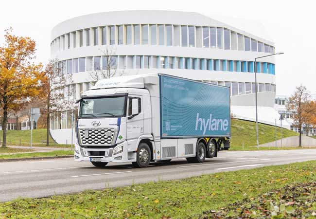 Fuhrparkmanagement-Lösungen für Verwaltung von Wasserstoff-Lkw / ©: Fleet-Hub/hylane