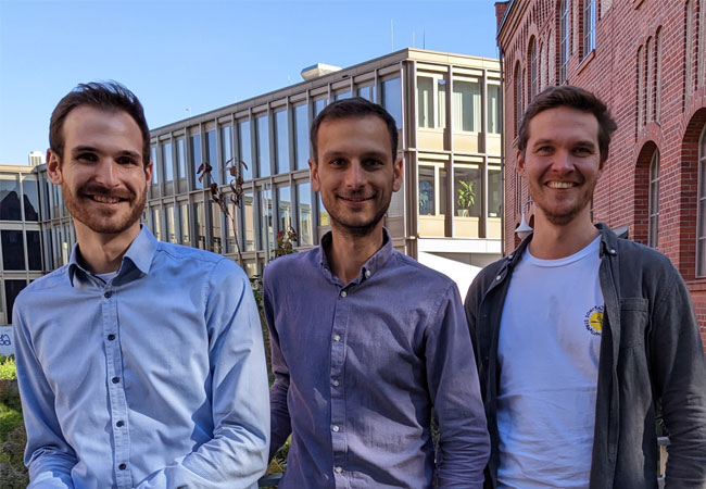 PB: Die retoflow Gründer Jannis Kupka, Leon Thurner und Simon Drauz-Mauel (von links nach rechts) / © retoflow GmbH