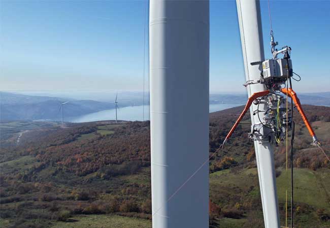 PB: Roboter für Windräder von Aerones reduziert Risiken und Kosten