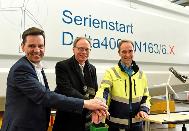 PB: Nordex Group startet Serienproduktion der Turbinen der 6-MW-Klasse / ©: Nordex SE