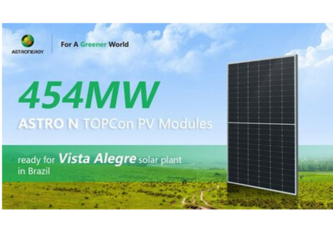 PB: Astronergy baut 454 MW Solarkraftwerk in Brasilien