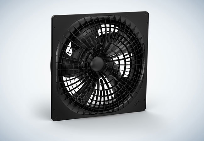PB: Axialventilator AxiEco Plug-in mit neuem FlowGrid macht Wärmepumpen noch leiser.