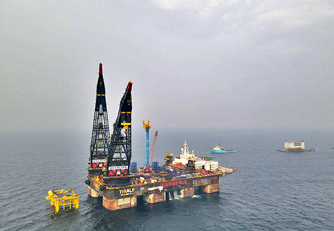 PB: Iberdrola hat die Installation der Offshore-Umspannstation von Baltic Eagle erfolgreich abgeschlossen