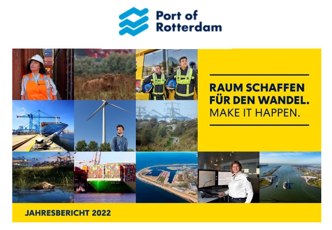 PB: Der Hafenbetrieb Rotterdam hat am 9. März seinen Jahresbericht 2022 vorgelegt