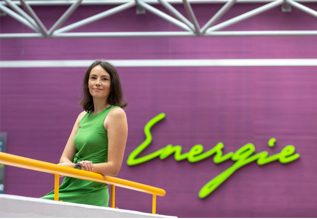 PB: Sonja Wogrin leitet das Institut für Elektrizitätswirtschaft und Energieinnovation der TU Graz und ist Sprecherin des neuen Research Center ENERGETIC. Bildquelle: Lunghammer - TU Graz