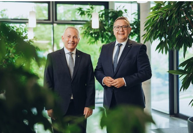 PB: Energie Steiermark Vorstands-Duo Christian Purrer (li.) und Martin Graf