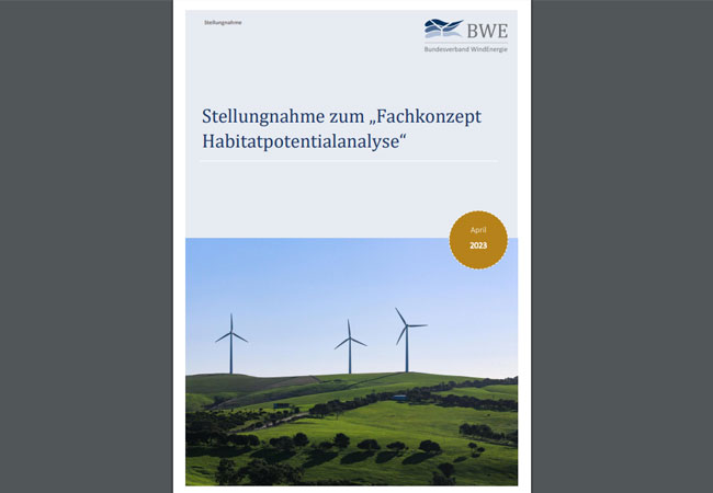 PB: Zur BWE-Stellungnahme.