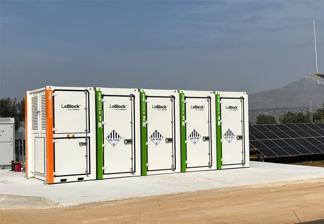 PB: Erste Installation des Leclanché LeBlock-Batteriespeichersystems geht auf einer Mittelmeerinsel in Betrieb