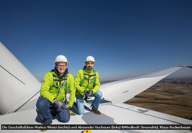 PB: Windkraft Simonsfeld als Arbeitgeberin zweifach ausgezeichnet