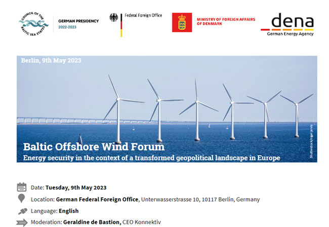 PB: Agenda - Baltic Offshore Wind Forum