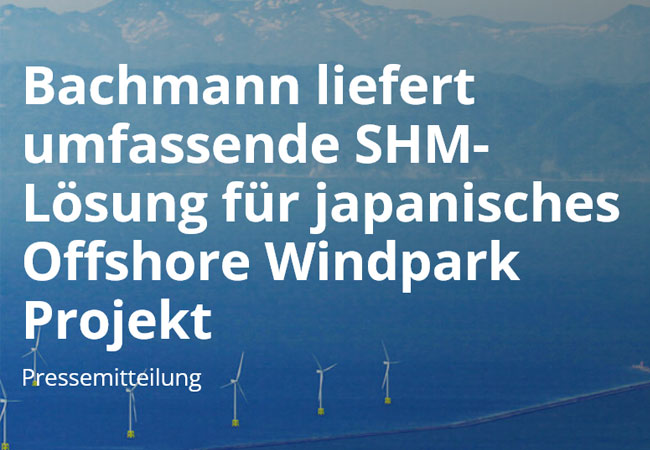 PB: Lösung für japanisches Offshore Windpark Projekt