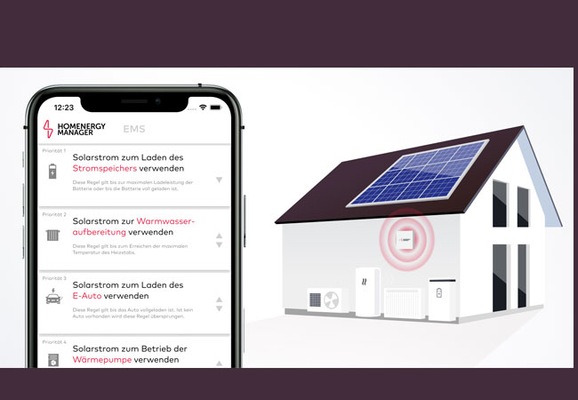 PB: Erweitertes Service-Portfolio: Durch die Partnerschaft mit gridX kann Homenergy künftig auch digitale Energieservices wie Monitoring, Wartung und Eigenverbrauchsoptimierung anbieten. Damit können beispielsweise Kund:innen über eine mobile App auf detaillierte Verbrauchs- und Erzeugungsdaten zugreifen und ihre Energienutzung selbst optimieren. / ©: gridX GmbH