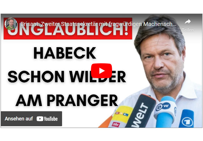 Videobild: Zweites Staatssekretär*in bringt Habeck in Erklärungsnot