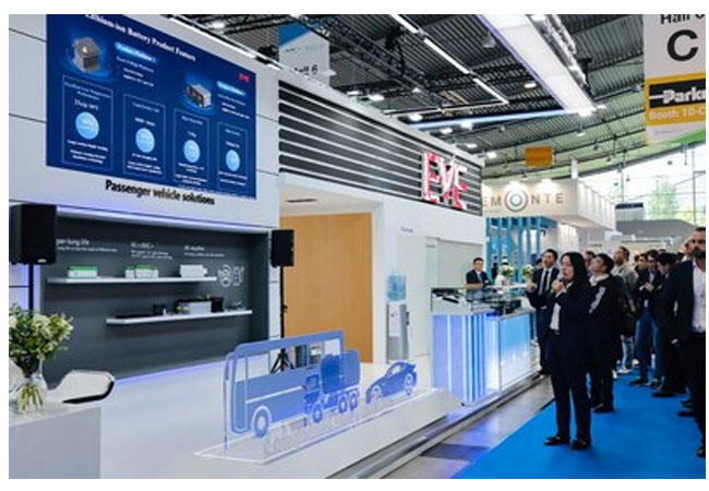 PB: EVE Energy präsentiert neue Energiefahrzeuglösungen auf der Battery Show2023 in Deutschland