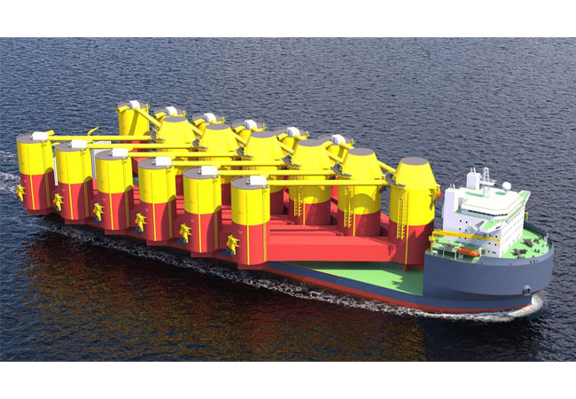 PB: Transport of six 17 MW D-Floaters