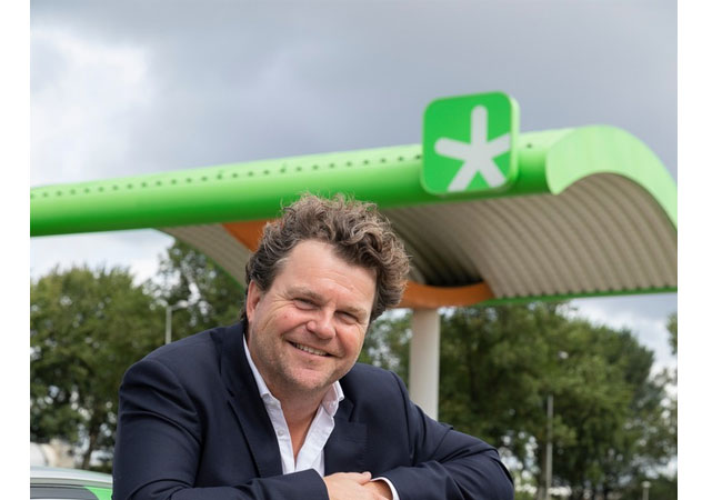 PB: "Wir sind bereit, eine führende Rolle auf dem Weg zu einer nachhaltigen und klimaschonenden Mobilität zu übernehmen." Marcel Borger, Gründer und CEO von OG Clean Fuels / Fotograf: Sven van der Vlugt