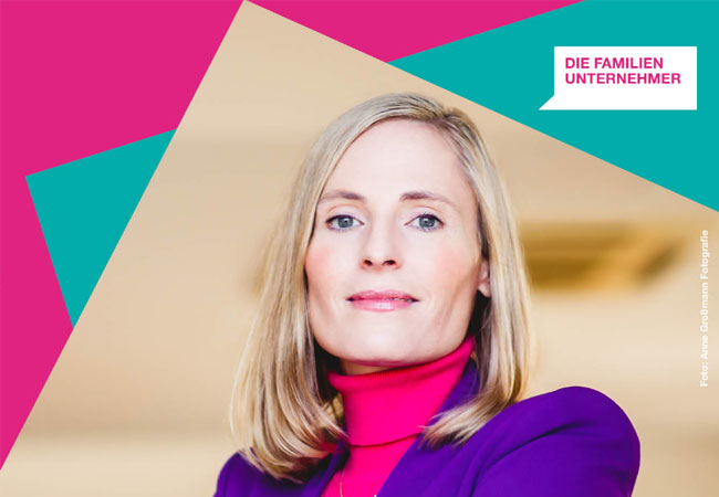 PB: Marie-Christine Ostermann, Präsidentin der Familienunternehmer