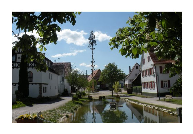 PB: Kleines Dorf, große Pläne: Mit einem möglichen Nahwärmenetz will Oberndorf sich mit grüner Wärme versorgen und zur Wärmewende beitragen / ©: Stadtverwaltung Rottenburg am Neckar