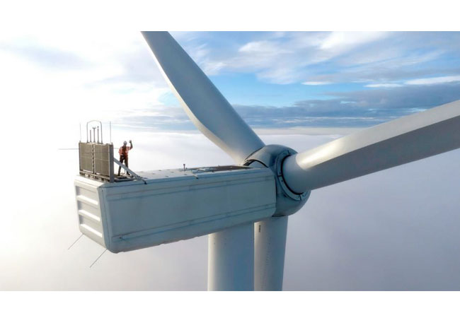 PB: Windenergieanlage aus dem finnischen Prokon-Windpark Hedet. / ©: Foto: Prokon