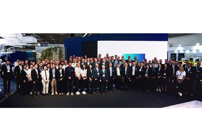 PB: Das Qcells-Team auf der letztjährigen Intersolar Europe Messe