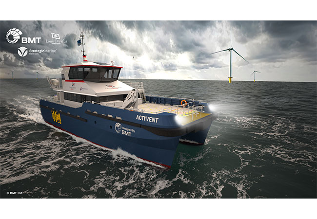 PB: Neues Crew-Transferschiff StratCat 27 von Strategic Marine