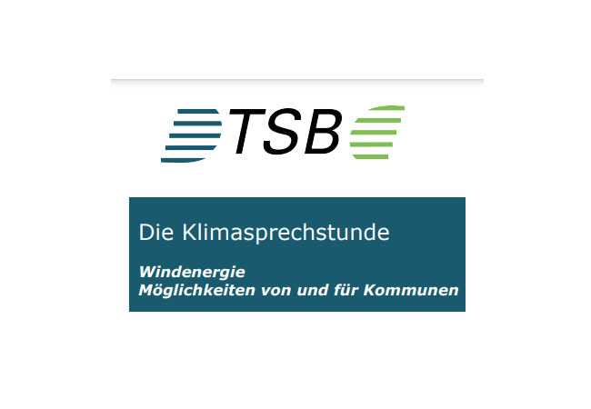 PB: Die Klimasprechstunde: Windenergie - Möglichkeiten von und für Kommunen