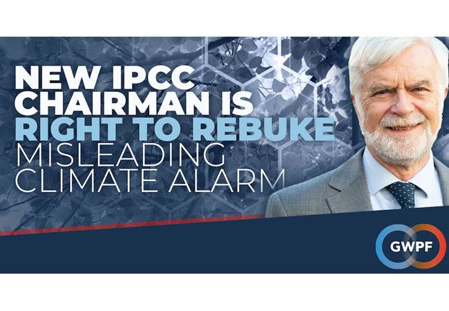 PB: Der neue IPCC-Vorsitzende Professor Jim Skea weist die Klimalüge zurück