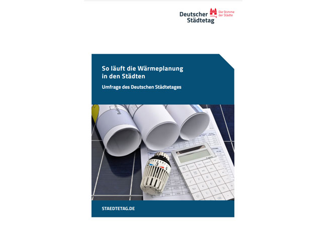 PB: "So läuft die Wärmeplanung in den Städten" / ©: Deutscher Städtetag