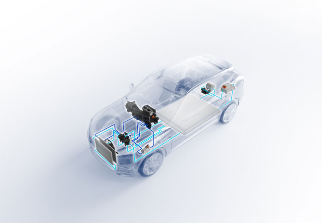 PB: Das Thermomanagement, also Heizen und Kühlen, ist für das E-Auto elementar. MAHLE hat hier eine einzigartige Systemkompetenz. / ©: MAHLE Konzern