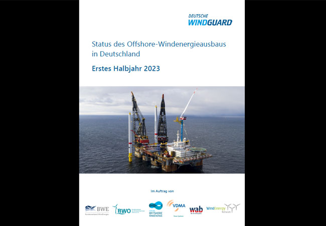 PB: Status des Offshore-Windenergieausbaus erstes Halbjahr 2023